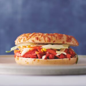 Tandoori bagel